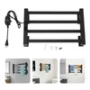Giciashop Towel Warmer for Bathroom, 4 Tier Wall Mounted Heated