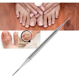 Lima de uñas encarnadas doble cara de acero inoxidable – Brrnoo