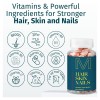 New Hair Skin and Nails Gummies - Supports Healthy Hair
