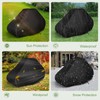 Zenicham Lawn Mower Cover, 600D Waterproof Zero Turn Mower Cover,