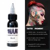 Dyna/mic Black Tatto Ink,Natural Plant Black Tatto Ink,Ve/gan Friendly Standard
