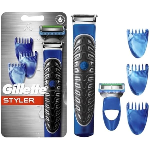 Gillette Styler: Beard Trimmer, Men's Razor & Edger, All Purpose