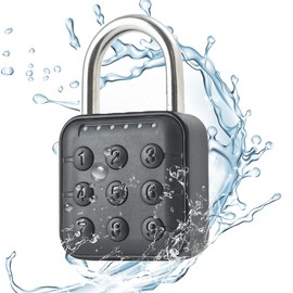 Zahlenschloss 6 Stellig-Vorhängeschloss,Schloss mit Zahlencode Zinklegierung,Vielseitig nutzbar für Innen-und Außenbereiche in Schulen,Turnhallen,Schließfächern,Werkzeugkästen und Gepäck(Schwarz)