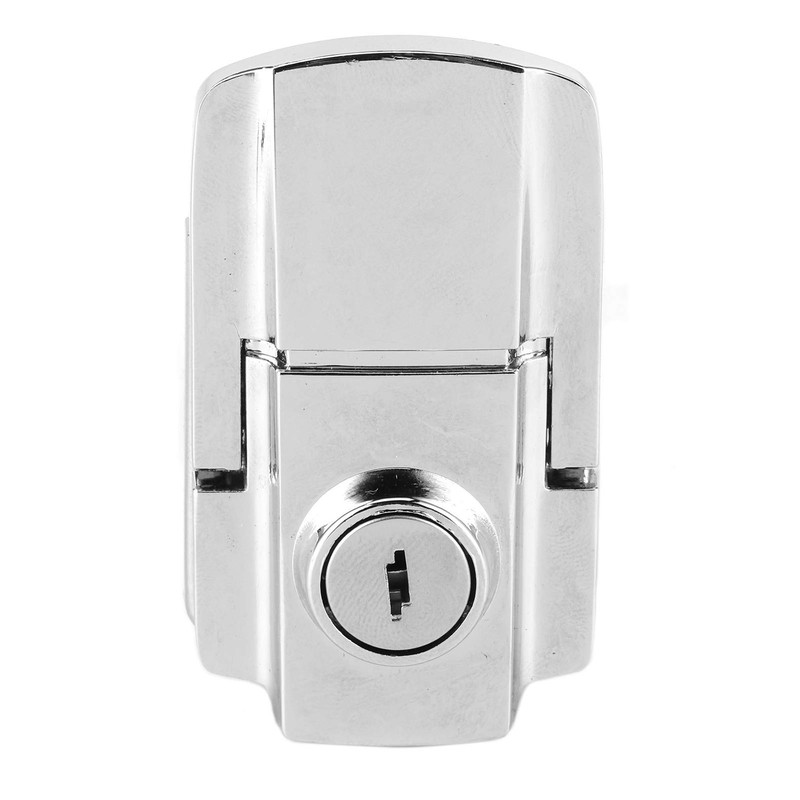 Motorcycle Trunk Lock Iron Motorcycle Rear Trunk Lock Anti‑Theft with