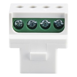 Sarini 5PCS RJ11 Screw Jack CAT3 Telephone Keystone Jack With Screw Terminal On Breakout Board 4 Screws To RJ11 6P4C Female