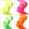 Fluorescent Ribbed Ribbon / Fluorescent Ribbed Ribbon / Ribbon Craft Materials / Gift Wrapping / 형광 골직리본/형광 골지리본/리본공예 재료/선물포장