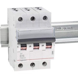 Legrand 403402 TX3 Circuit Breaker B16 A 3P 6KA 3 M