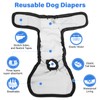 Female Dog Washable & Reusable Period Diapers for Doggie in