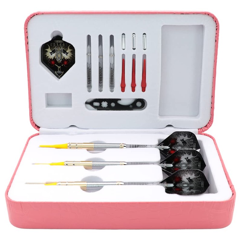 CUESOUL Dragon Deluxe Soft Tip Dart Set, 16g (B1107)