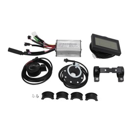 36V/48V 250W Electric Motor Controller Kit KT 15A Motor Controller with LCD3 Display Panel 130X Throttle 8C Sensor