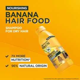 Garnier Fructis, Shampoo, Cleansing And Nourishing, Hair Food Banana, 350ml