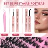 Kit De Estension Pestañas 800pcs 9-18mm 30d 40d 50d 60d