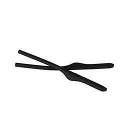 NicelyFit Replacement Temple Ear Socks for Oakley OX3122 OX3125 OX5089 OX5148 Glass Frames (Black - 1 Pair)