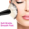 Luxspire Professional Fan Make-Up Brush, Single Soft Foundation Face Powder