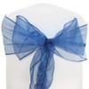 Time to Sparkle Pack of 60 Organza Sashes 22x280cm Wider