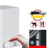 Retractable Clothesline Wall Mounted Dual Installation Single Wire Thickened Retracting