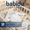 BABIDU Body Neonato Incrociato a Maniche Lunghe 100% Cotone con