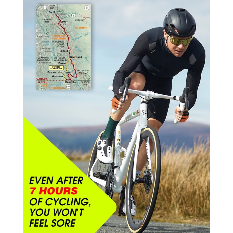 Tanluhu Cycling Gloves Mountain Bike Gloves Half Finger Road Racing