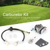 Carburetor Carb Fuel Line Kit Fit for GX31 GX22 FG100