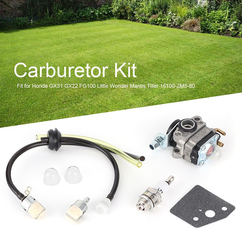 Carburetor Carb Fuel Line Kit Fit for GX31 GX22 FG100