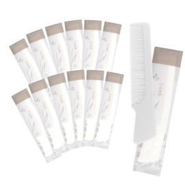 [High-end Hotels] Comb Hair Brush, Disposable Individual Packaging x 100 Pieces (Pocket Brush/Comb/Japan Manufacturer/COMB/Amenities), Hair Brush, Commercial Use, Travel, Large Capacity, Bulk Purchase