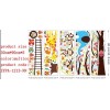DaraBaby Vinil Decorativo Infantil Cuarto Estancia Arbol Zoologico