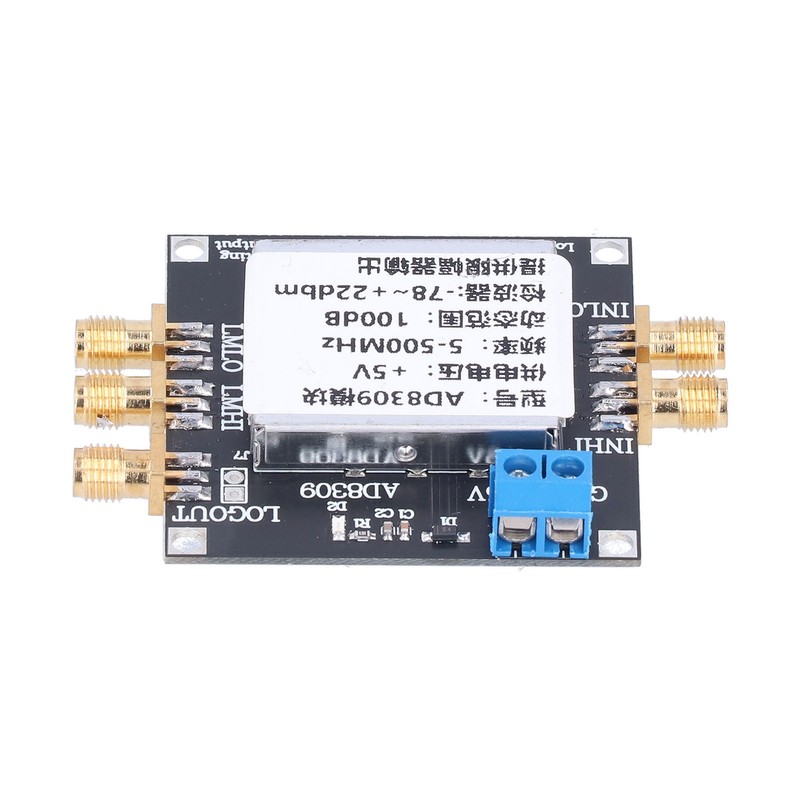 Logarithmic Amplifier Module 100 DB Gain 5MHZ‑500MHZ SMA Amplifier Board