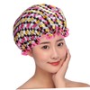 Ipetboom 3pcs Double Layer Waterproof Shower Cap Shower Caps Waterproof