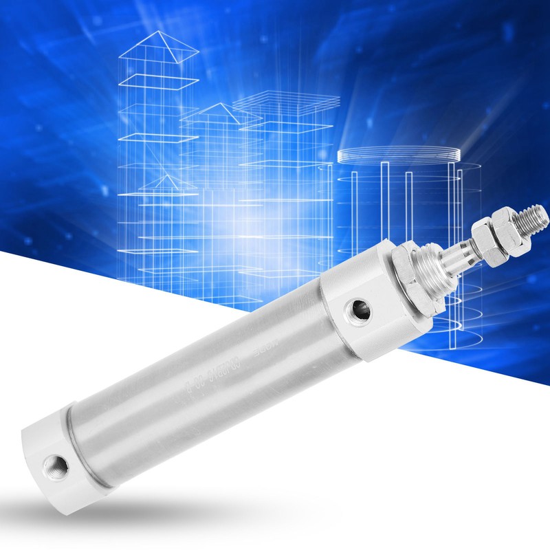 Pneumatic Air Cylinder Mini Double Acting Single Rod Stroke Stainless