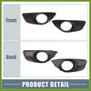HOPESPANNER Front Left Right Fog Light Grille Cover Trim No.865232B700/865242B700