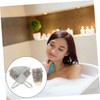 BIUDECO 2 Pcs Exfoliating Bath Towels Versatile Back Scrubbing Tool