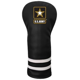 Team Golf Military US Army Vintage Fairway Headcover (Color) - Printed Team Golf Military Vintage Fairway Headcover (Printed), Fits All Fairway, Hybrid and Utility Clubs