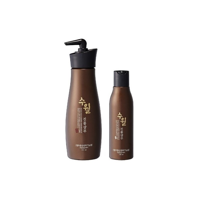 (1+1) Suwol Scalp, Dandruff, and Hair Loss Relief Herbal Shampoo