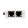 iKKEGOL Mini 2-Port RJ45 Network Key-Press Switch Splitter Selector Box