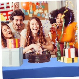 LABRIMP Table Cover Stretchy Elastic Large Tablecloths for 6 Foot Folding Tables Banquet Tablecloth Solid Colors Home Party Dec