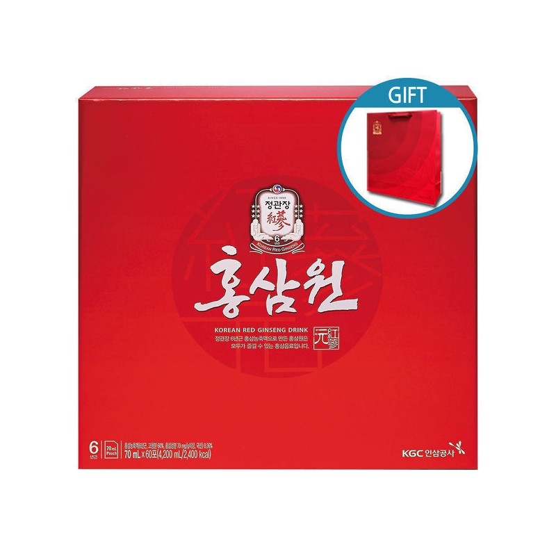 Hongsamwon 70ml x 60 Packets - Gift Set / Gold
