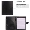 Clipboard Folder DIN A4 Conference Folder, Leather Document Clip Board