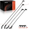 A-Premium - Juego de 4 cables de bujía de encendido