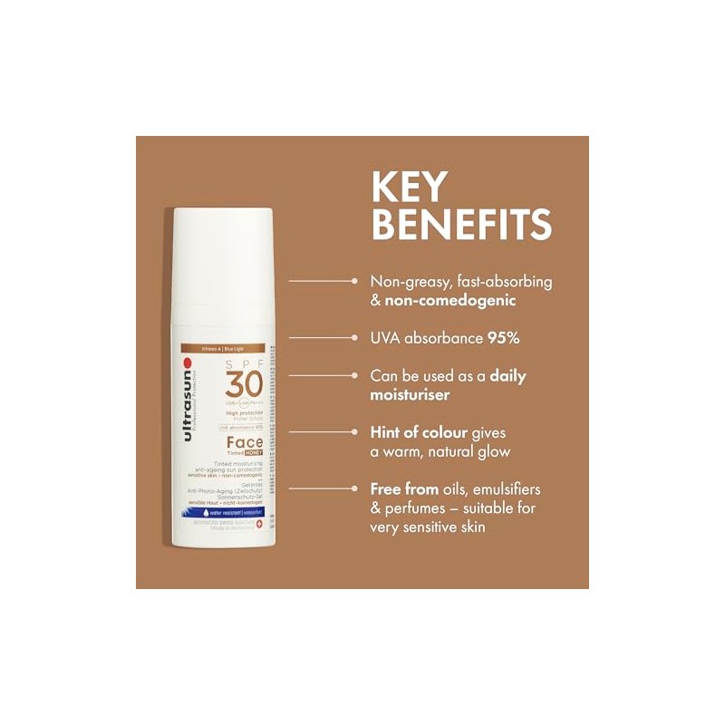 Ultrasun Face Tinted SPF30 50ml