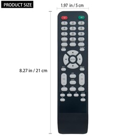 Allimity RCS00001 Replacement Remote Replacement for Sansui LED TV SLED-5515 SLED-5015 SLED-2415 SLED-3915 SLED-4319 SLED-2815 SLED-3215 SLED-5019 SLED-5516 SLED-6517 SLED-5018 SLED-4216