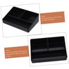 ABOOFAN 2pcs Coffee Storage Box Condiments Containers Sugar Packet Holder