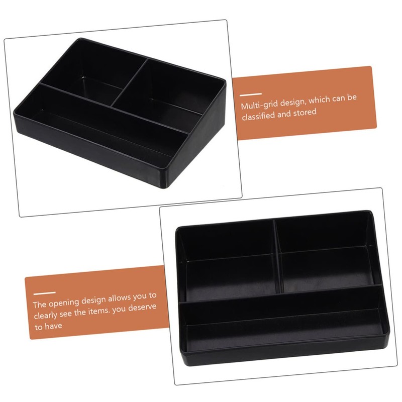 ABOOFAN 2pcs Coffee Storage Box Condiments Containers Sugar Packet Holder