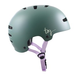 TSG Evolution Wmn Bike & Skate Helmet w/Snug Fit | Cycling, BMX, Skateboarding, Rollerblading, Roller Derby, E-Boarding, E-Skating, Longboarding, Skating | EPS Protection, Low Fit Design