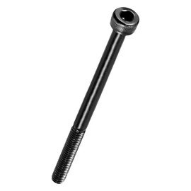 Kozelo 10pcs Socket Head Cap Screws - [M4-0.7 x 65mm] Alloy Steel Black Oxide Grade 12.9 Internal Hex Screw for 3D Printer Furniture Industrial Use, Black
