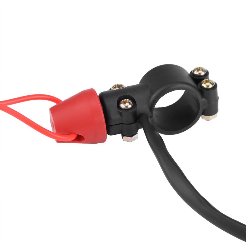 Keenso Motorcycle Outboard Motor Kill Switch, Universal 22 mm 7/8