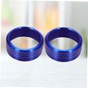 Mikinona 2Pcs Air Condition Knob Ring Covers for Impreza Crosstrek