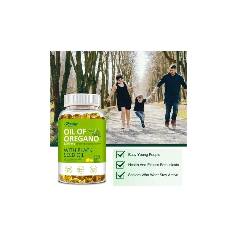 Capsulas Aceite De Orégano Natural