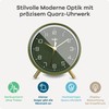 Mebus Silent Alarm Clock with Stylish Design, Snooze and Illuminated