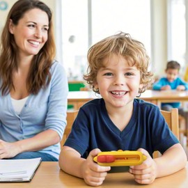 natalieenati 2 Pcs Mini Claw Machines for Kids-Claw Game Machine with Fidget Toys-Handheld Grabber Game-Stuff Prizes Refill-Birthday Gifts-Party Toys-Classroom Prizes-Ages 3+