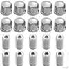 8Pcs Lug Nuts with Adapter for 19.5” 10 Lug Wheel